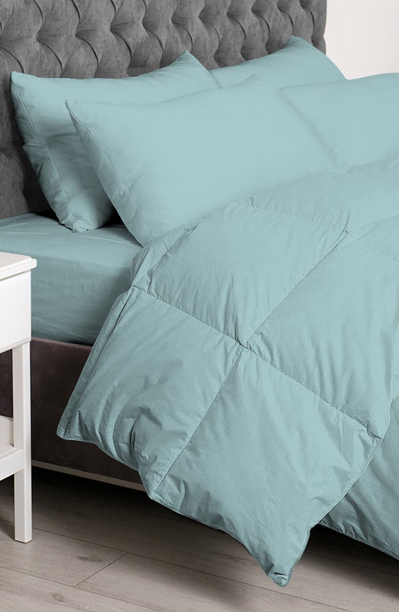 Luxury Home Microfiber 6-Piece Comforter Set, Main, color, Sky Blue