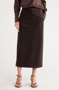 TWP Wool & Cashmere Midi Skirt