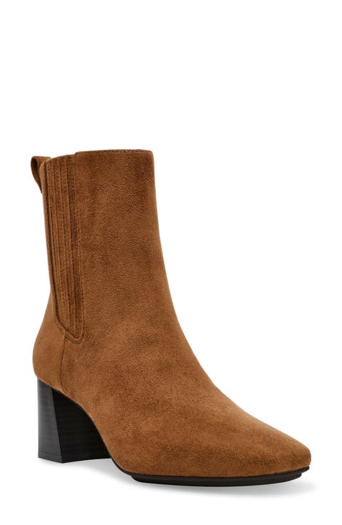 Alisia Block Heel Bootie (Women)