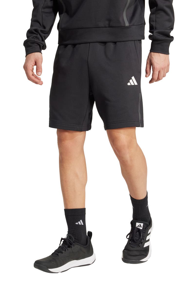 Game & Go Team Issue AEROREADY Shorts, Main, color, BLACK