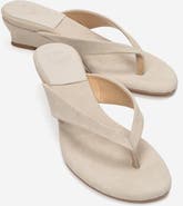 Prologue Shoes Vanessia Thong Wedge Sandal