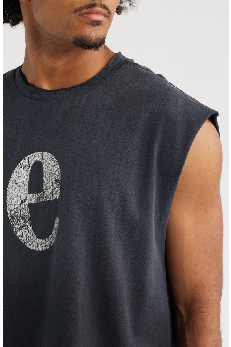 Sleeveless Graphic T-Shirt, Alternate, color, BLACK