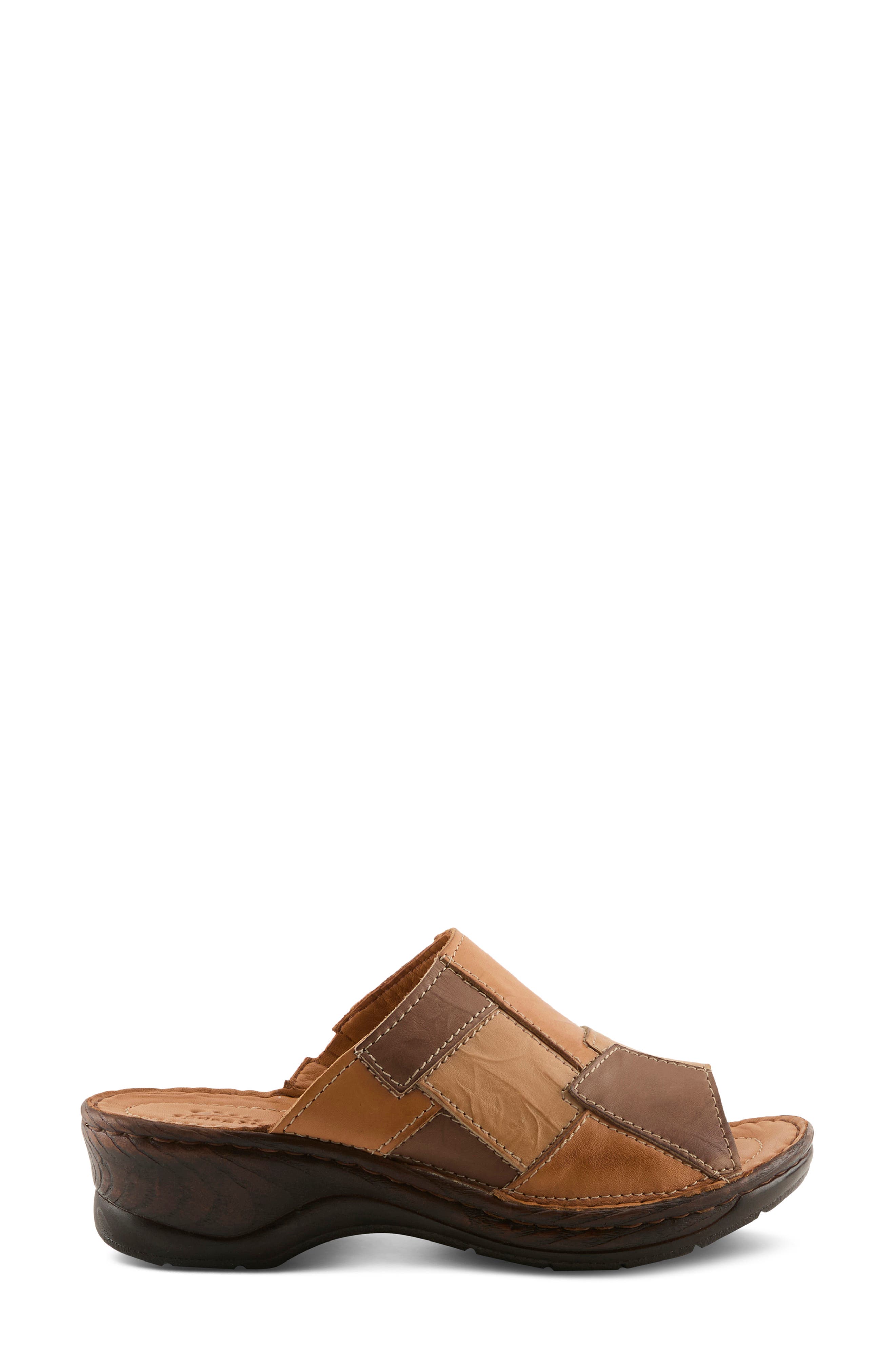 Spring Step Nivarah Sandal, Alternate, color, Camel Multi