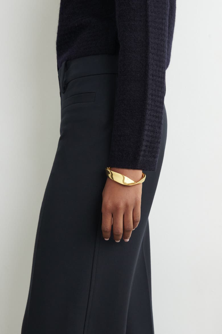 Twisted Ribbon Bracelet, Alternate, color, GOLD