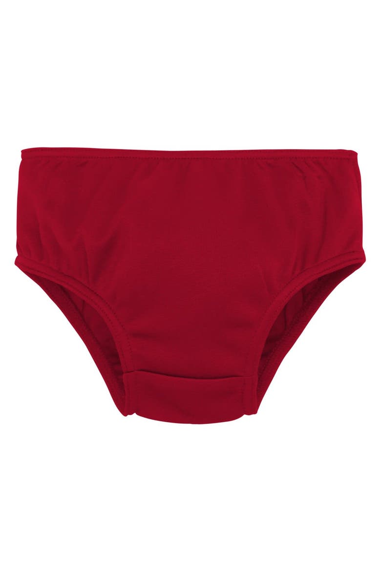 Girls Preschool Red Tampa Bay Buccaneers Two-Piece Cheer Captain Jumper Dress with Bloomers Set, Alternate, color, Red