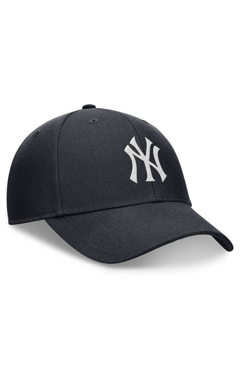 Nike Men's Nike Navy New York Yankees Evergreen Club Performance Adjustable Hat, Alternate, color, 