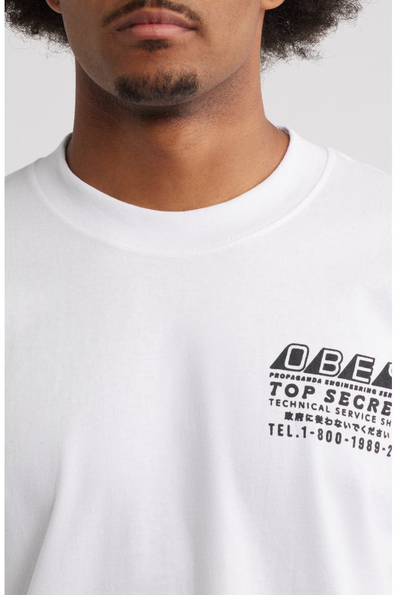 Top Secret Graphic T-Shirt, Alternate, color, WHITE