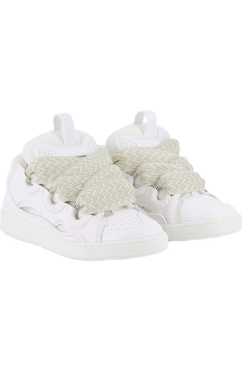 Lanvin KIDS LACE-UP TRAINERS, Main, color,