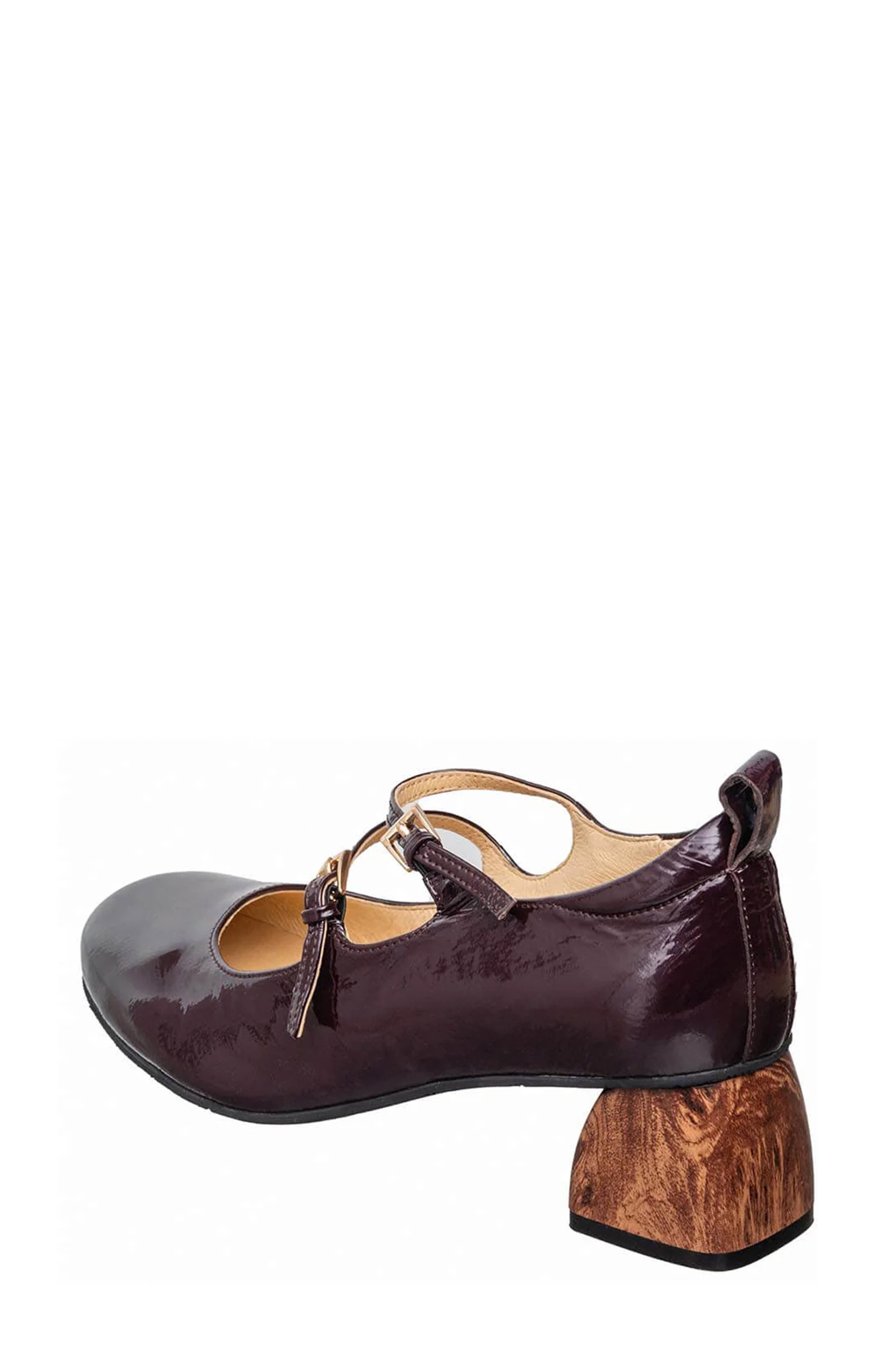 Nicolette Pump, Alternate, color, EGGPLANT