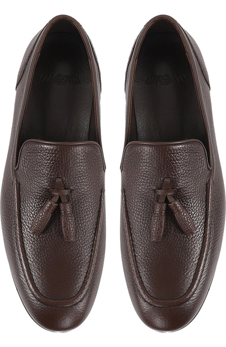 VELLAPAIS Dolonita Tassel Loafer, Alternate, color, Dark Brown