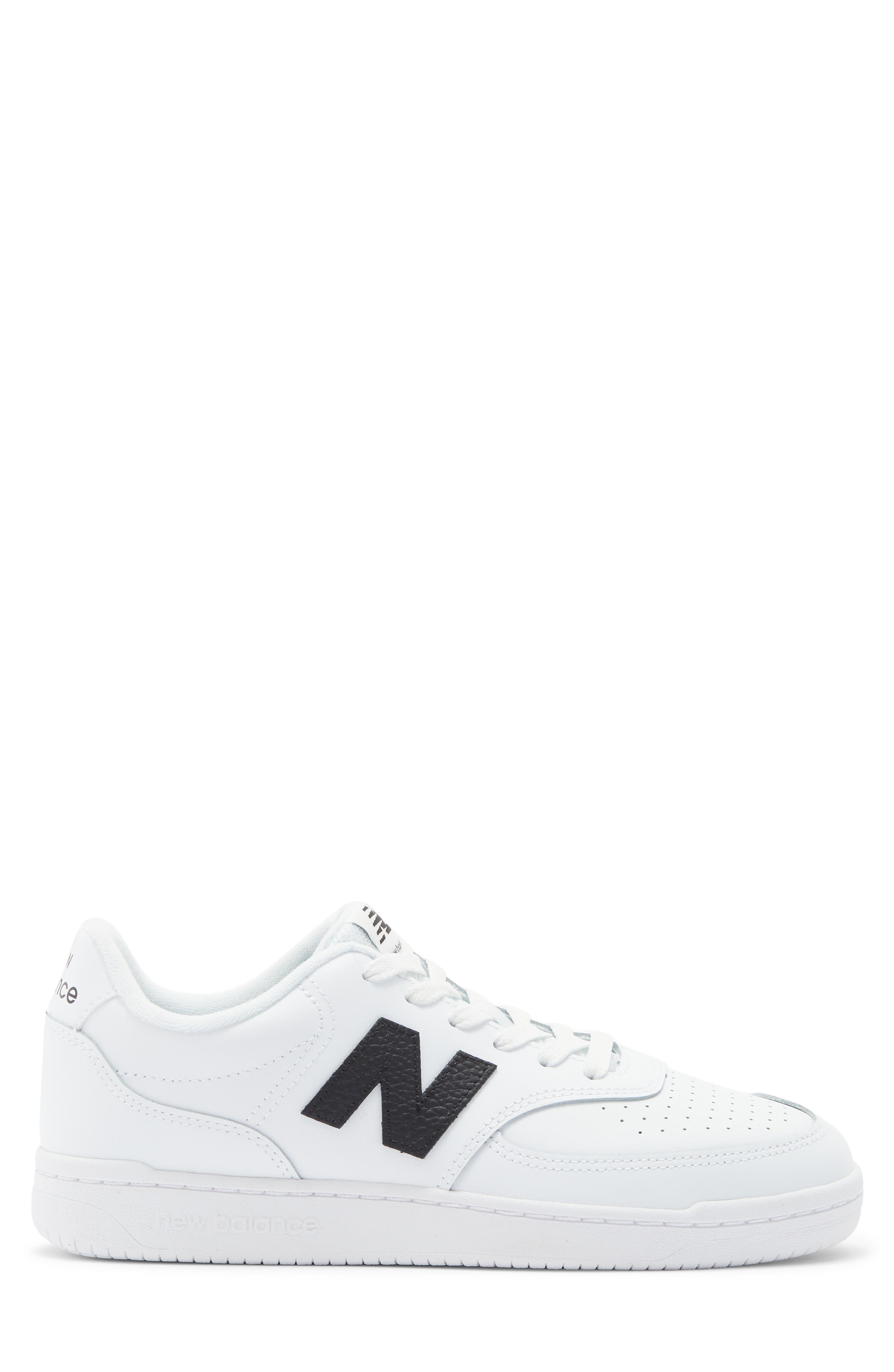 803 Sneaker, Alternate, color, NB 103 WHITE/ BLACK