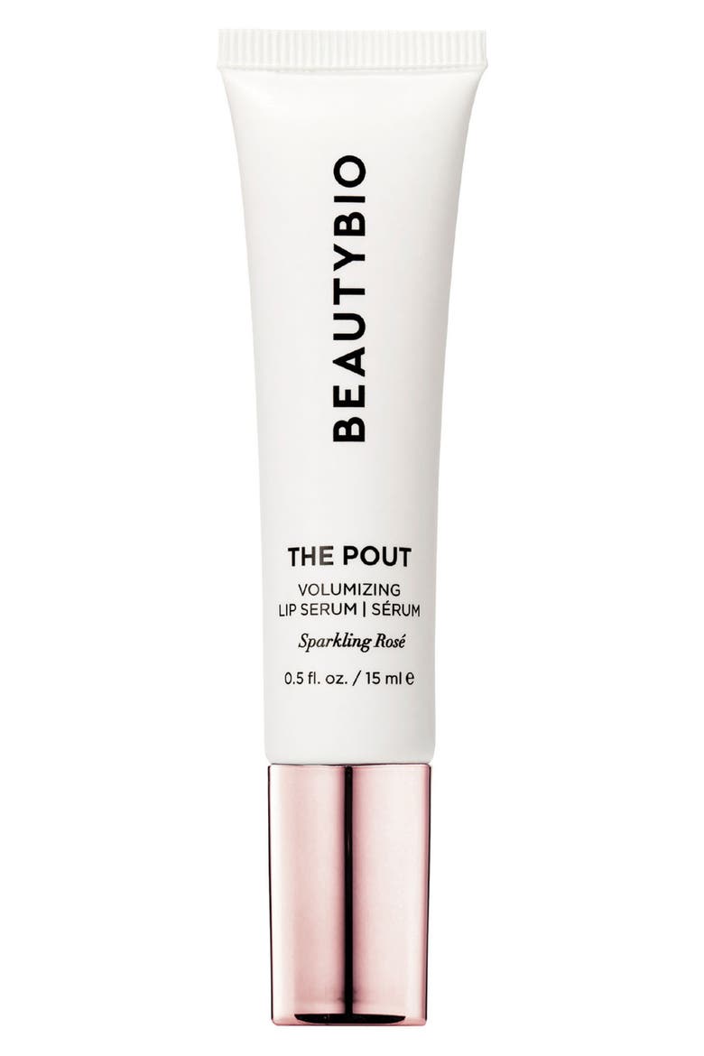 The Pout Sparkling Rosé Volumizing Lip Serum, Main, color, SPARKLING ROSE
