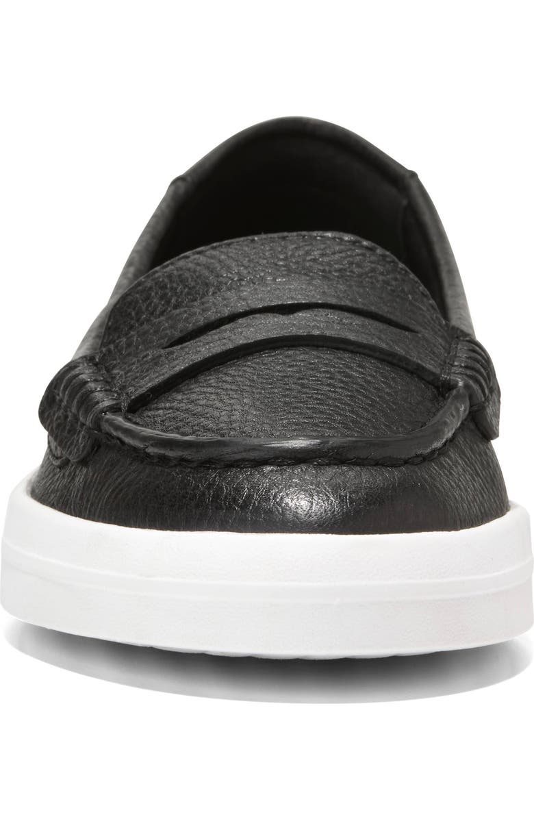 Cole Haan Nantucket Drift Penny Slip-On Loafer, Alternate, color, Black Tumbled Leather