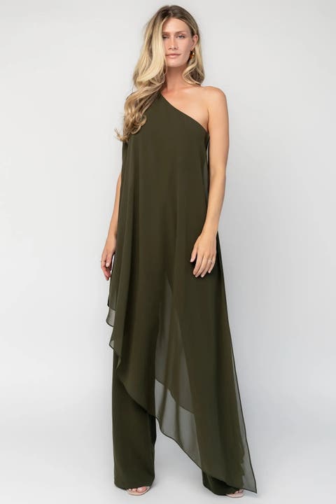 Penthouse One Shoulder Jumpsuit