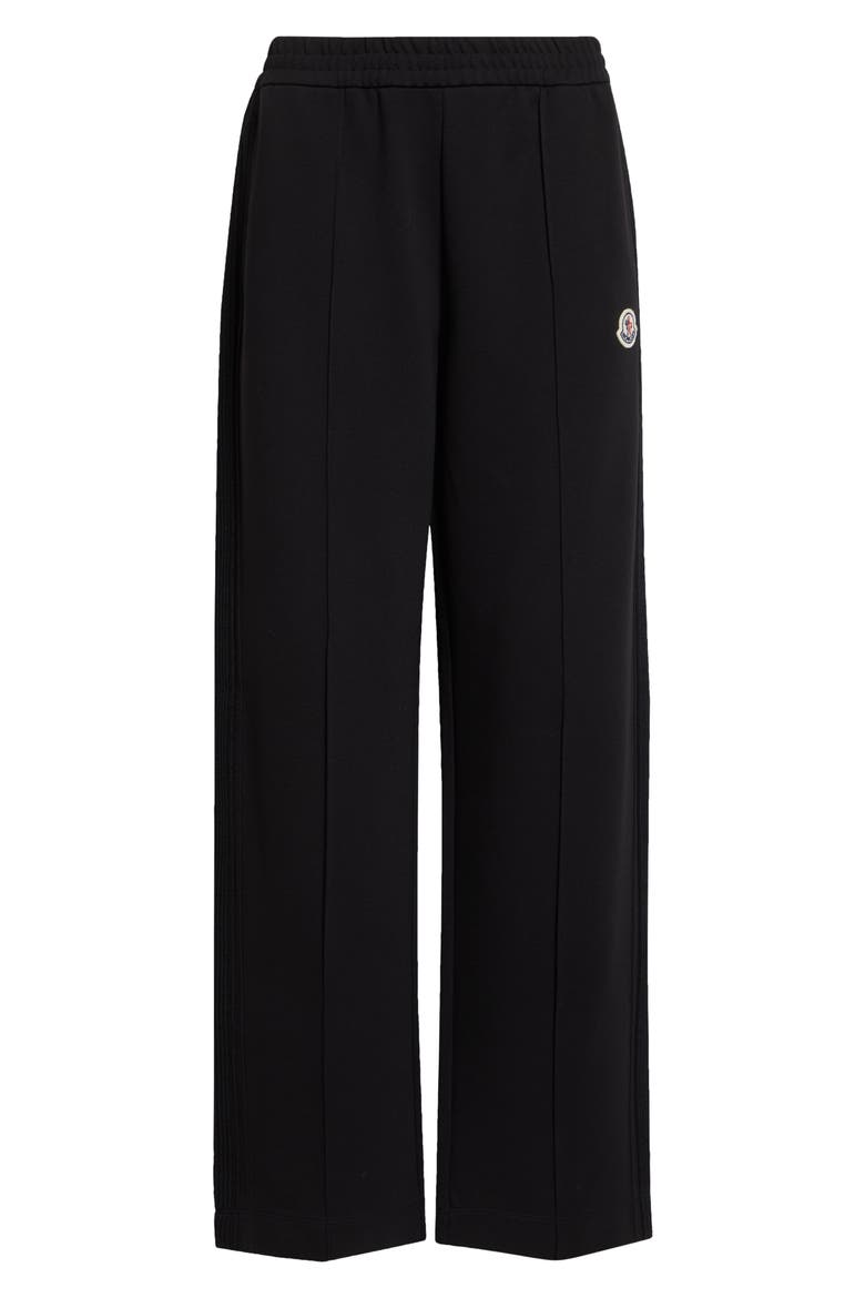 Logo Patch Sweatpants, Alternate, color, BLACK