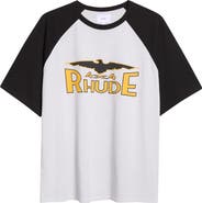 Rhude 4 x 4 Spirit Raglan Sleeve Graphic T-Shirt