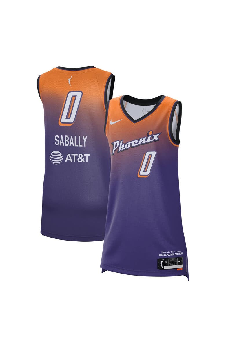 Nike Unisex Nike Satou Sabally Purple Phoenix Mercury Explorer Edition Victory Jersey, Main, color, Purple