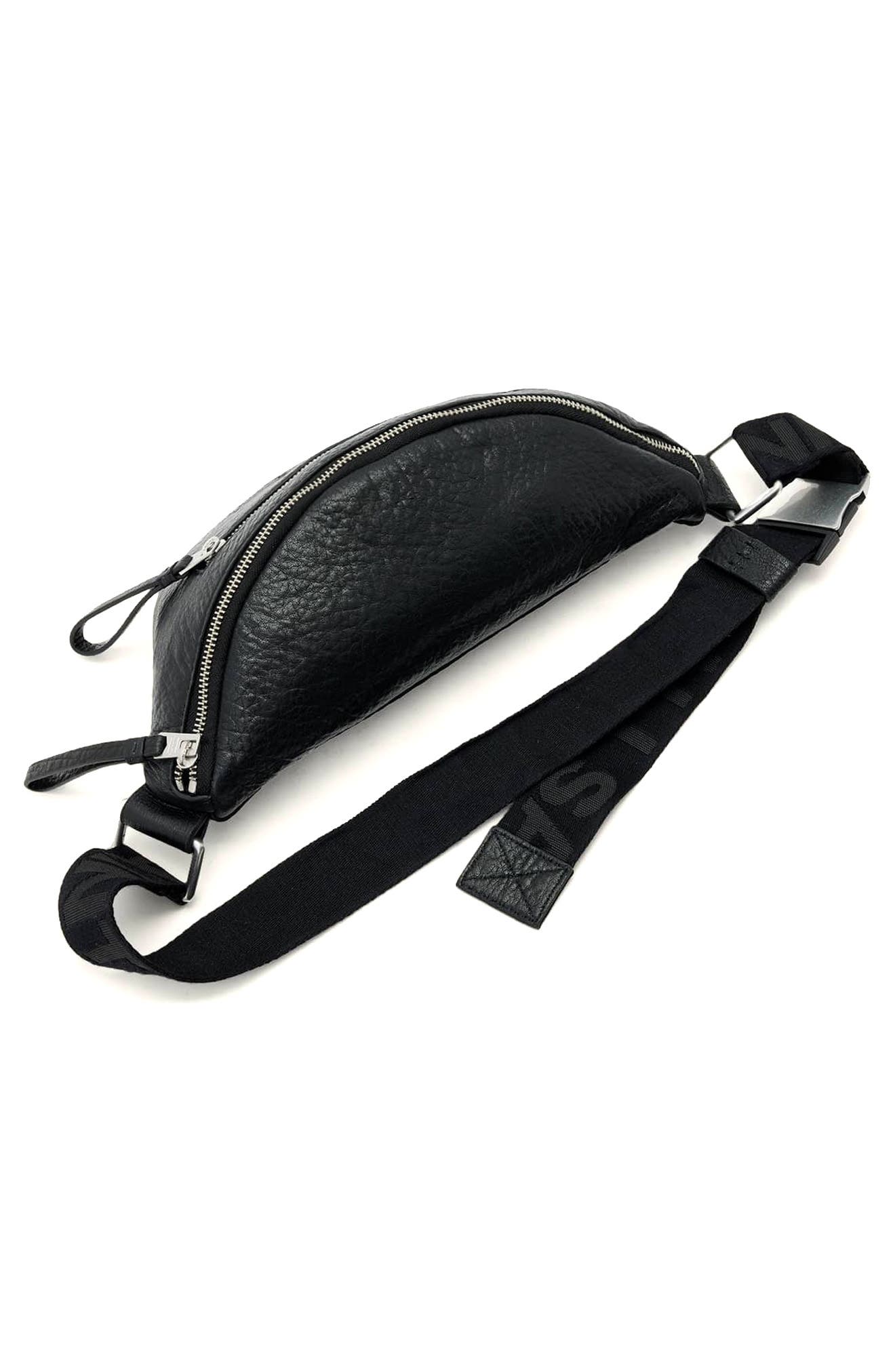 AllSaints Itoko Lambskin Leather Bum Bag (Women) | Nordstrom