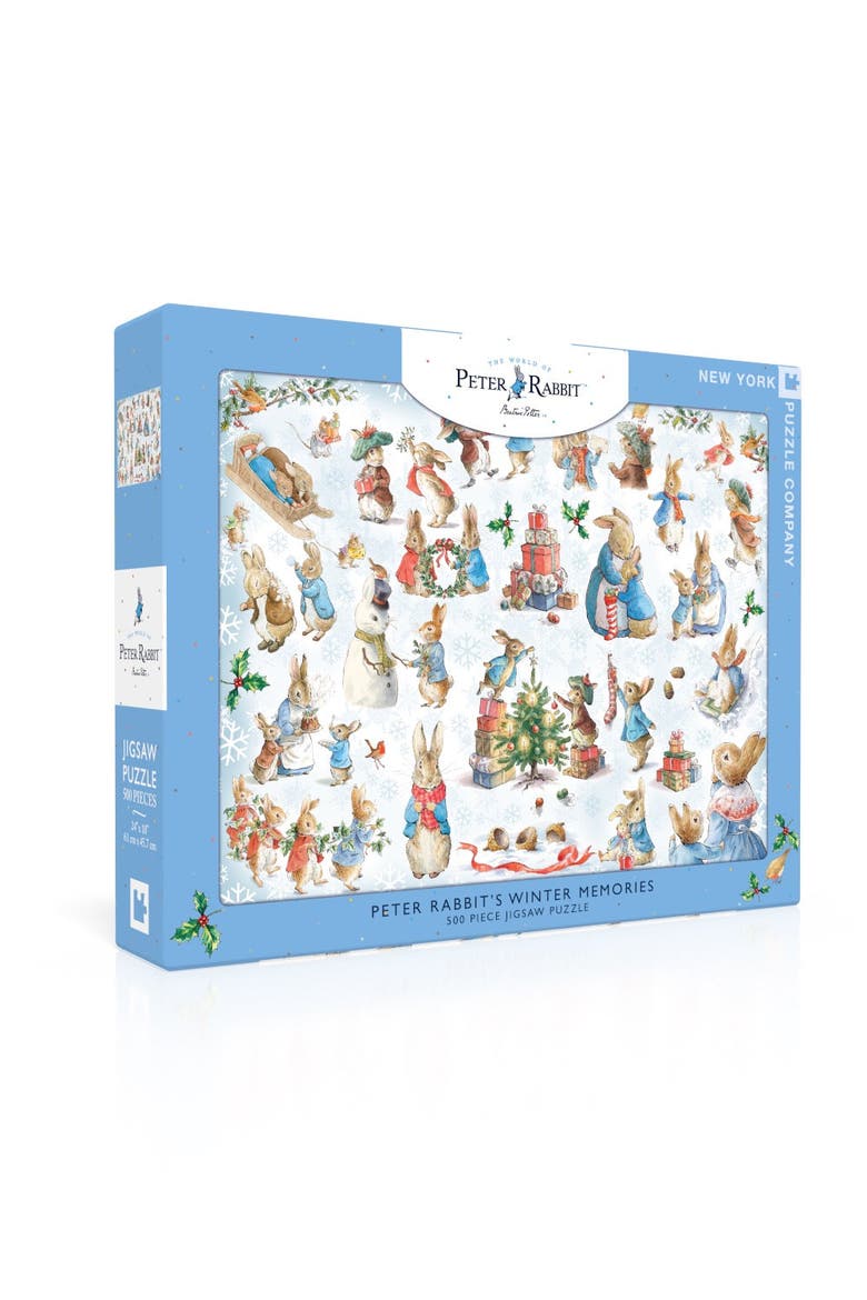 Peter Rabbit's Winter Memories 500 Piece Puzzle, Alternate, color, No Color