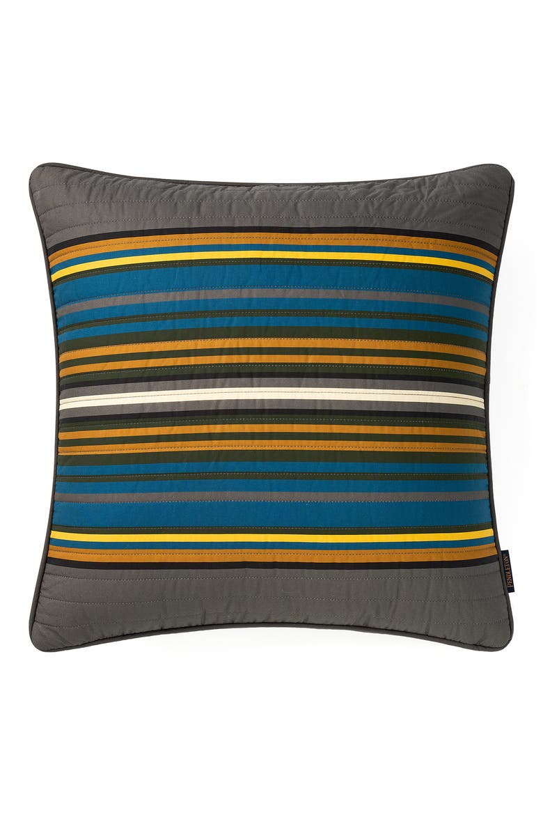 Zion Stripe Accent Pillow, Main, color, GRAY MULTI