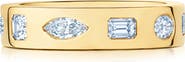 Kwiat Multi Shape Diamond Stacking Ring