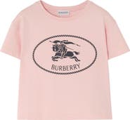 Burberry Knight Stamp Cotton T-shirt