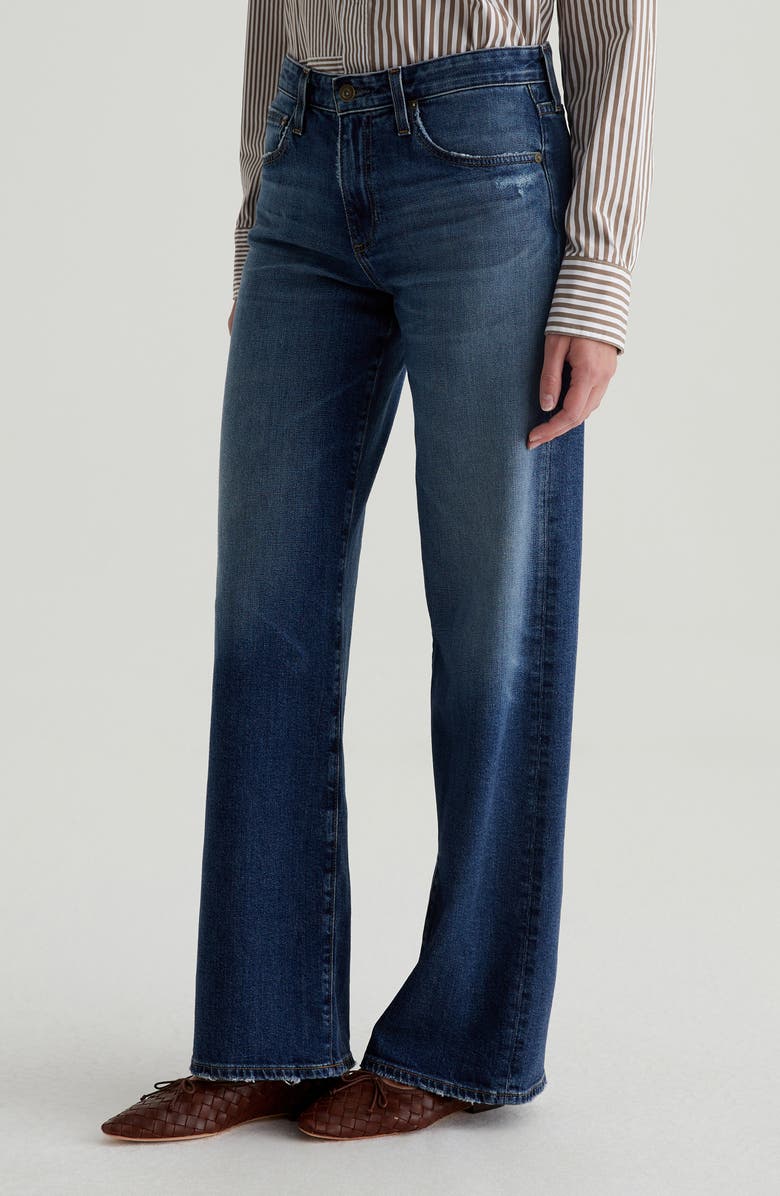 AG Adria Low Rise Baggy Wide Leg Jeans, Alternate, color, 