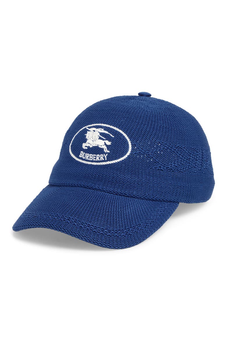 Embroidered EKD Lightweight Knit Baseball Cap, Main, color, MARITIME BLUE
