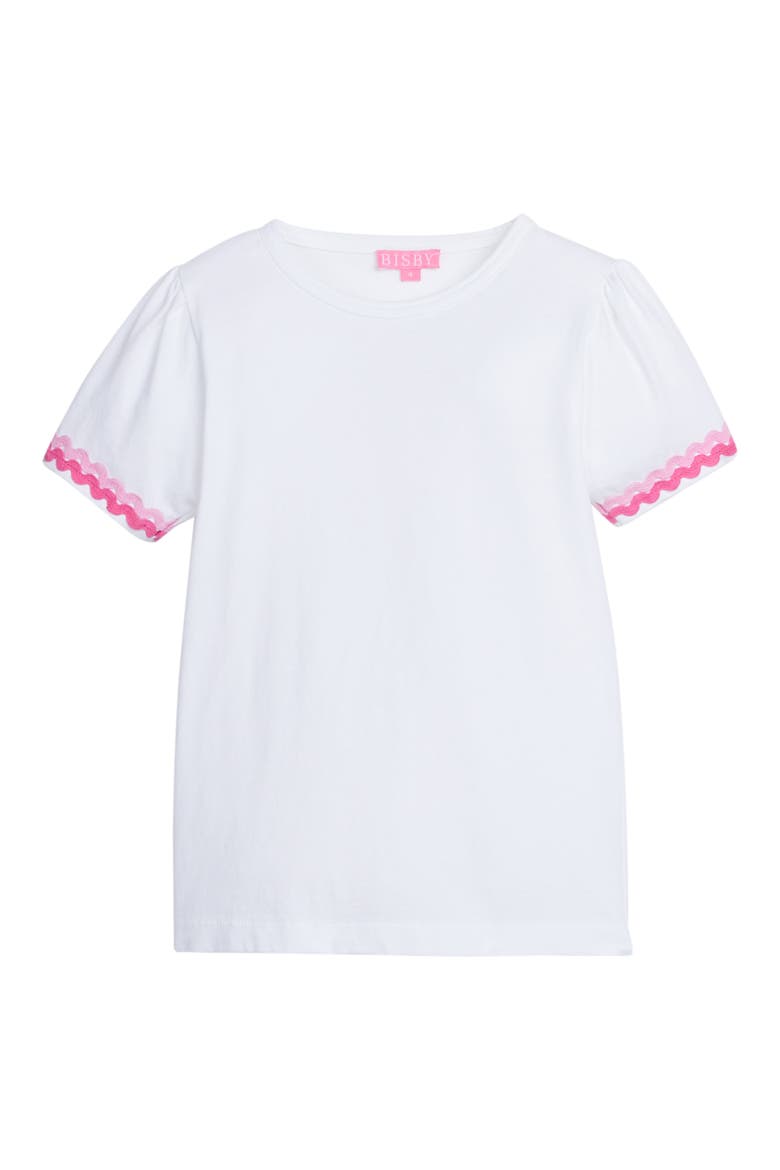 Kids' RicRac Tee, Main, color, Pink