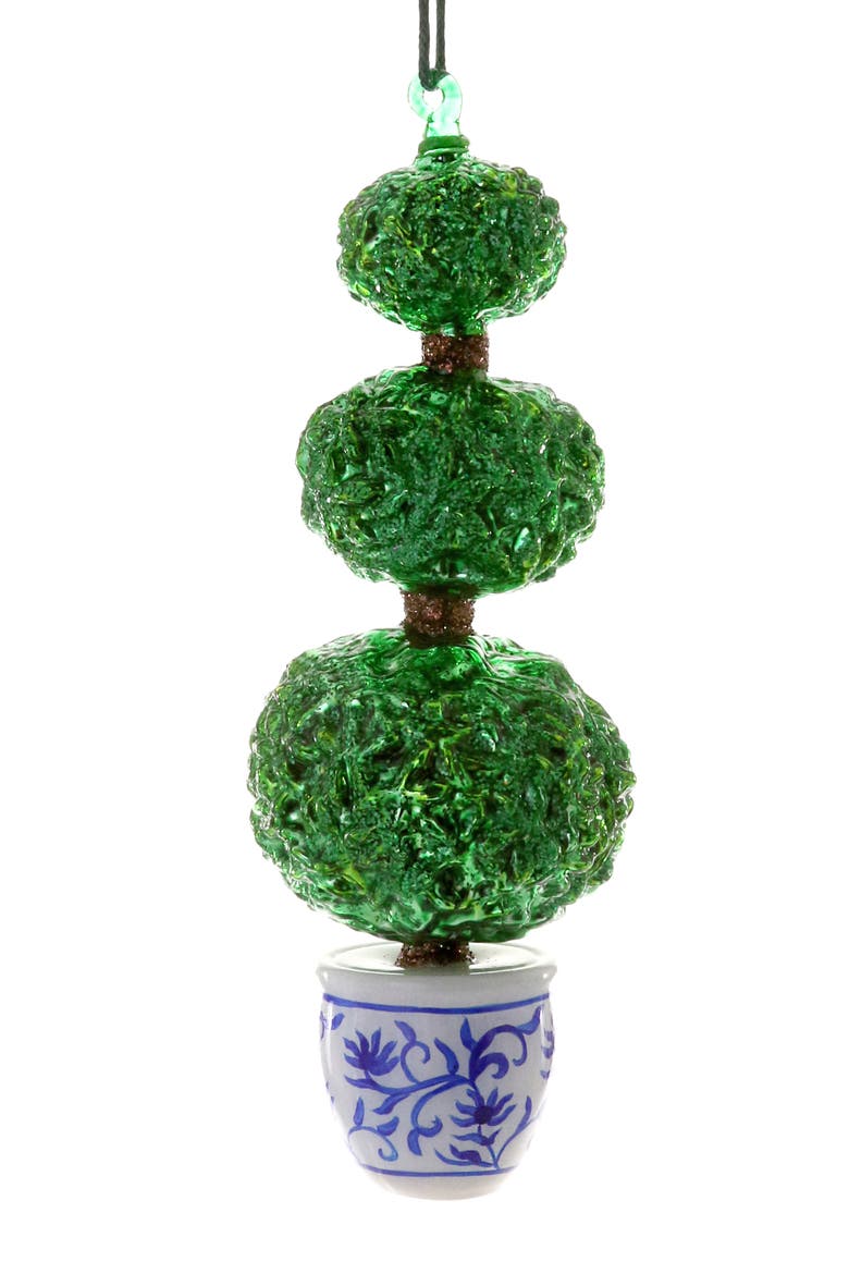 English Topiary Ornament, Main, color, GREEN MULTI