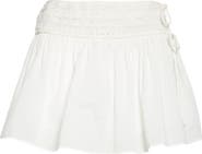 POSSE Danielle Mid Rise Lace Trim Miniskort