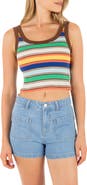 Hurley Haze Stripe Crop Tank