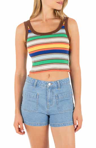 Haze Stripe Crop Tank