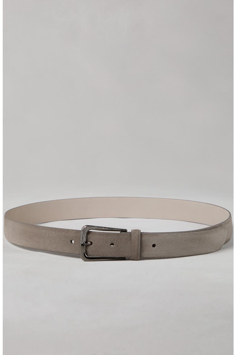 Suede belt, Alternate, color, Dark Grey