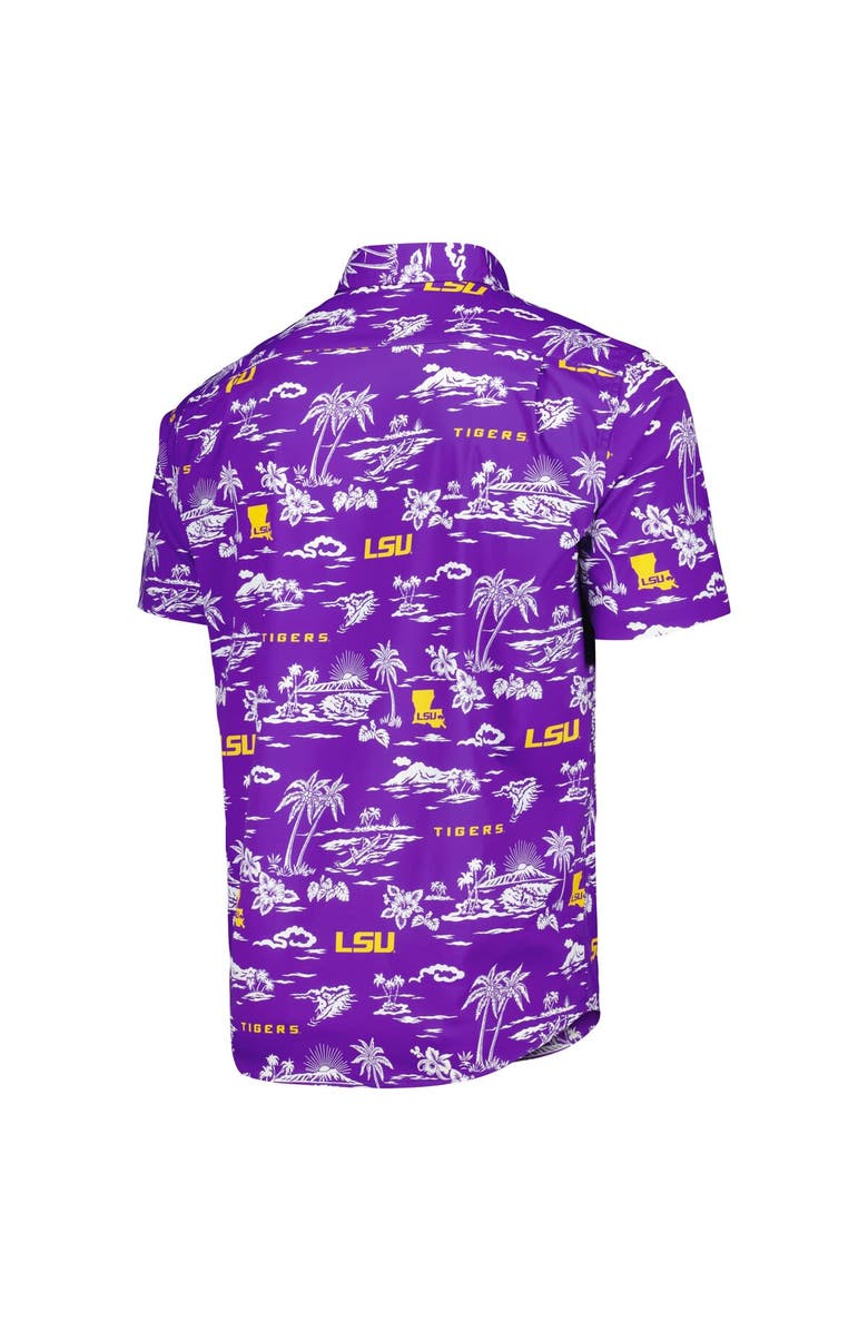 Reyn Spooner Men's Reyn Spooner Purple LSU Tigers Classic Button-Down Shirt, Alternate, color, Purple