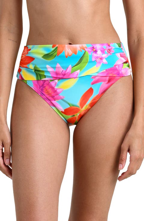 Sunset Botanica Overlap Bikini Bottoms