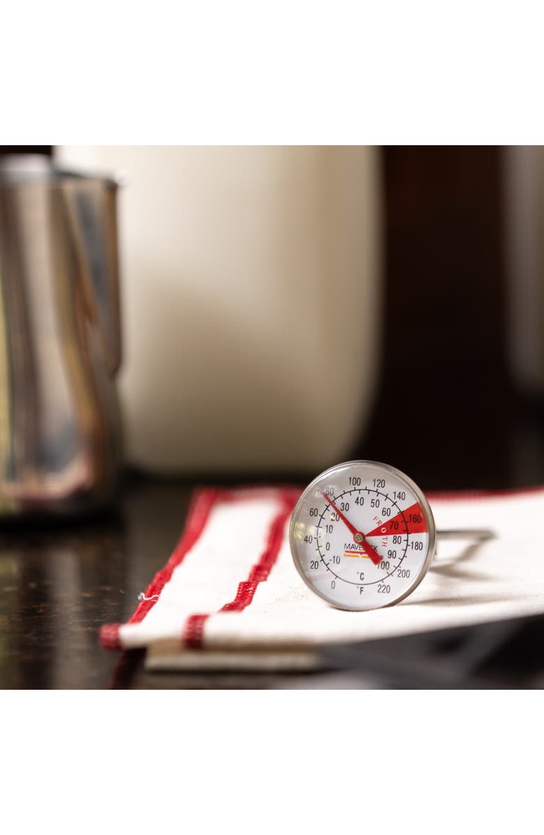 Maverick Instant Read Beverage and Frothing Thermometer, Alternate, color, Silver