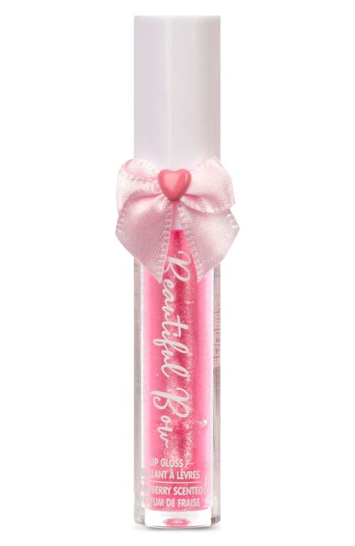 Iscream Beautiful Bows Lip Gloss in Pink 