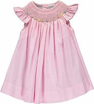 Carriage Boutique Girl White Bishop Dress 9M - Baby
