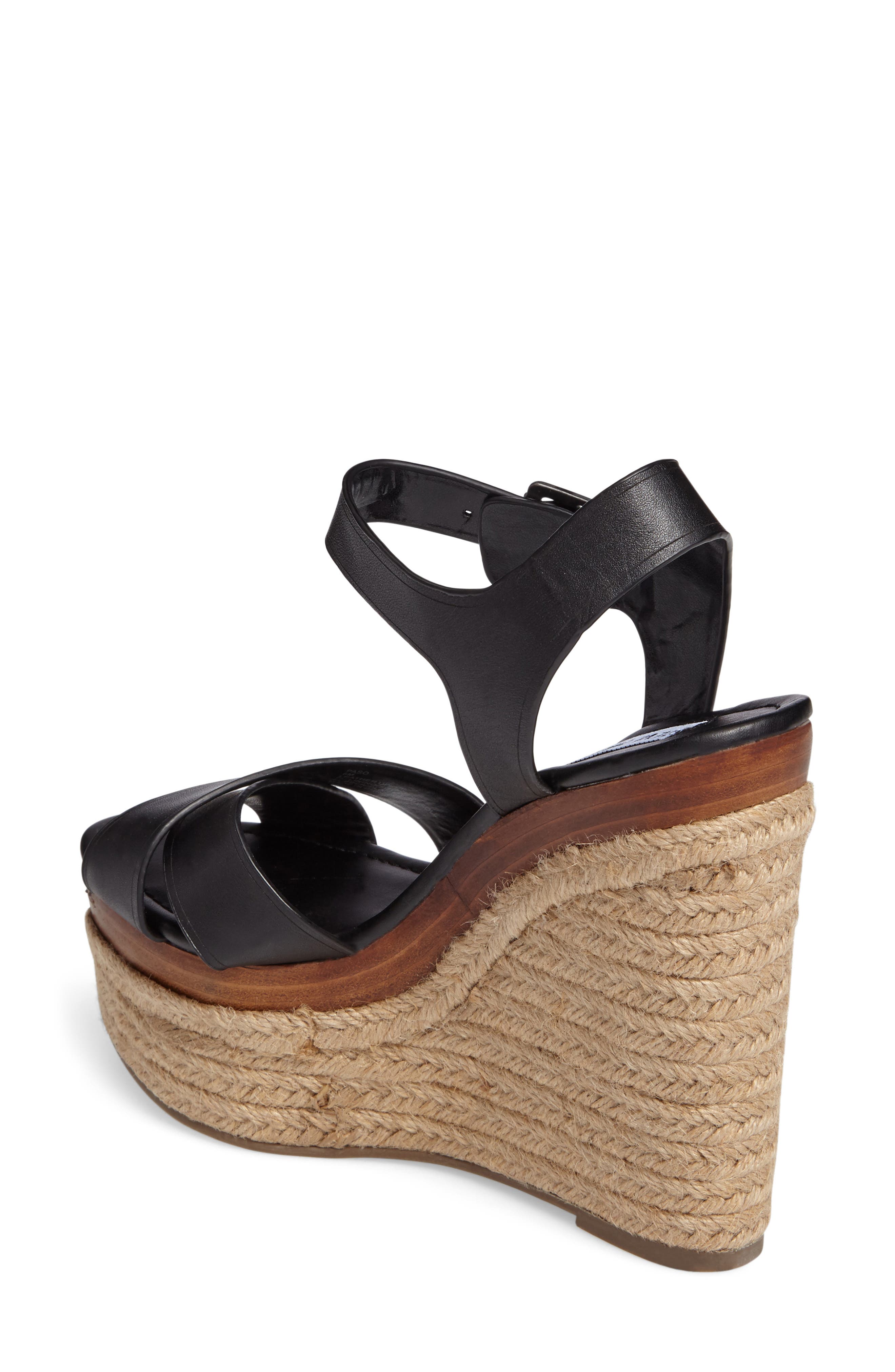 Steve Madden Paso Espadrille Wedge Sandal, Alternate, color, 
