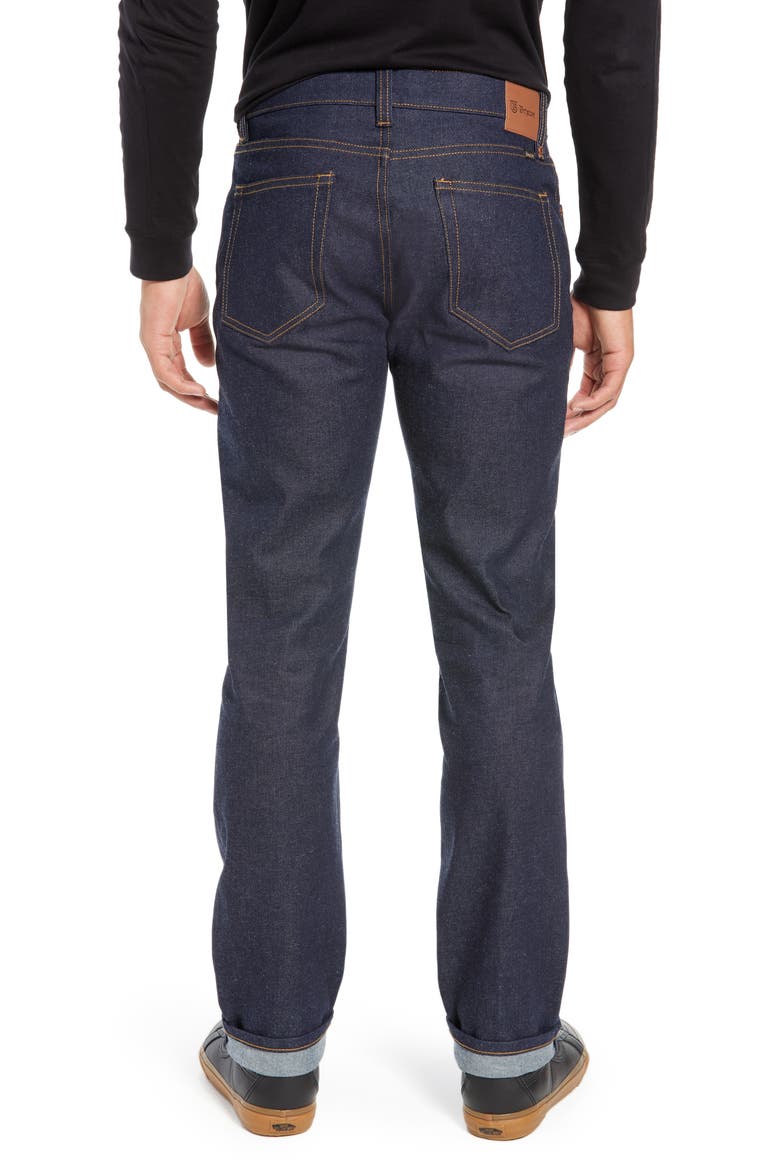 Reserve Straight Leg Jeans, Alternate, color, RAW INDIGO