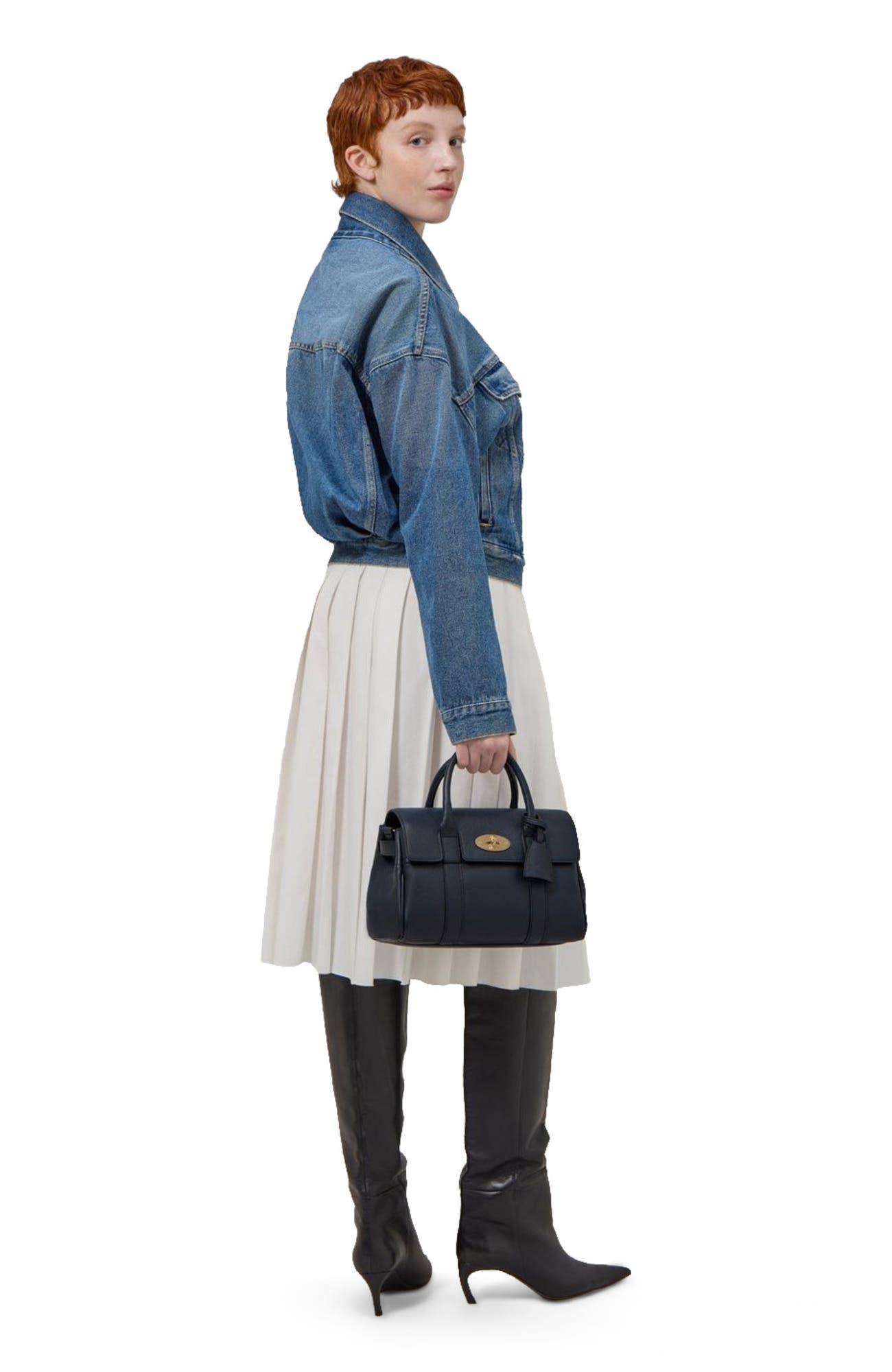 Small Bayswater Satchel, Alternate, color, Night Sky