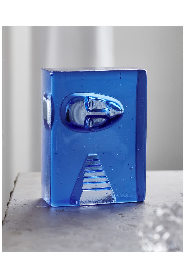 Azur Stairs Crystal Decor, Alternate, color, BLUE