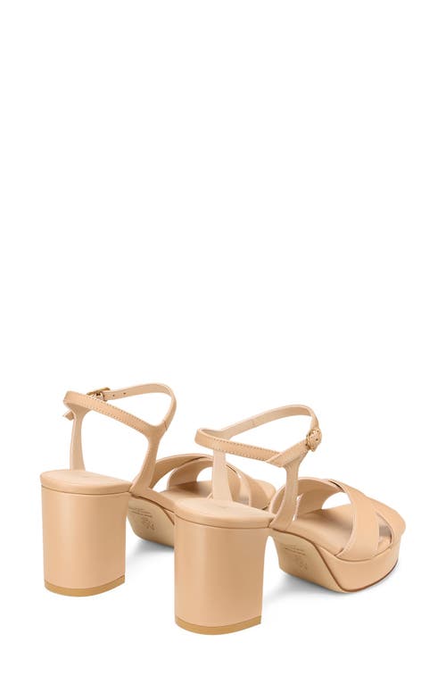 Stuart Weitzman Dayna Ankle Strap Platform Sandal
