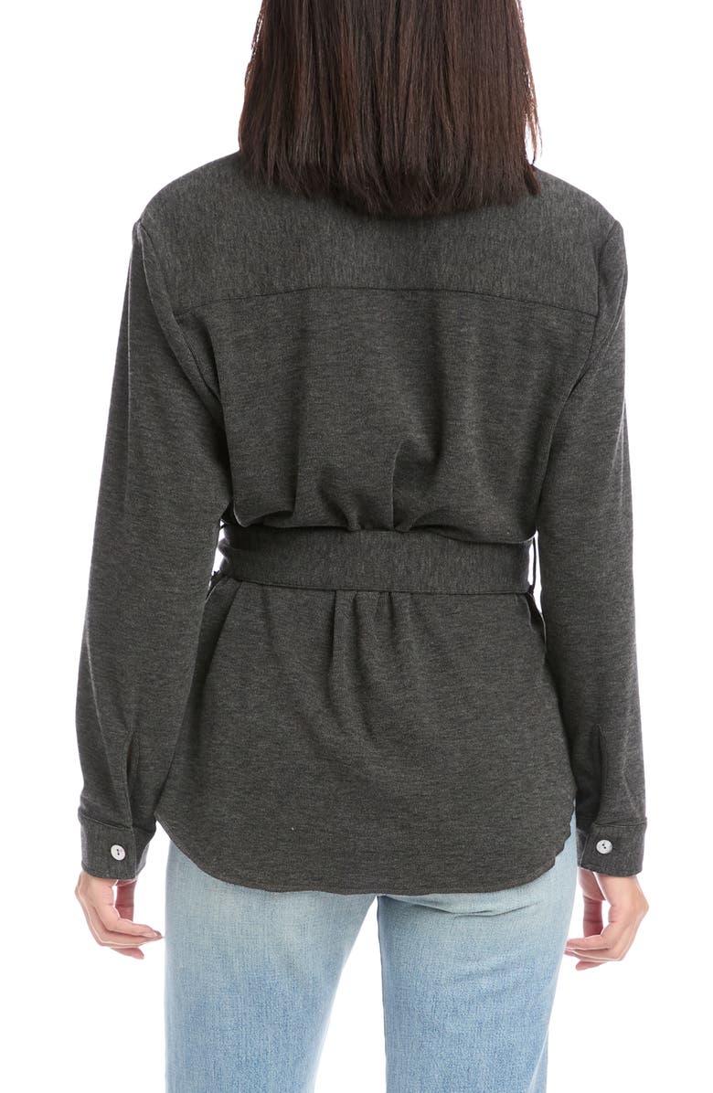 FIFTEEN TWENTY Belted Knit Shirt, Alternate, color, 