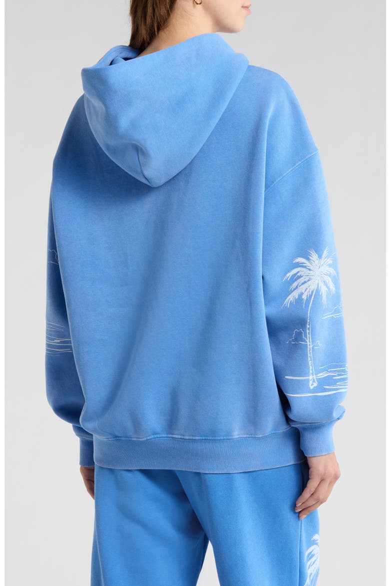 A Beautiful Life Oversize Graphic Hoodie, Alternate, color, BLUE