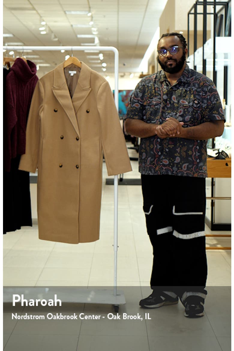 Oversize Double Breasted Coat video