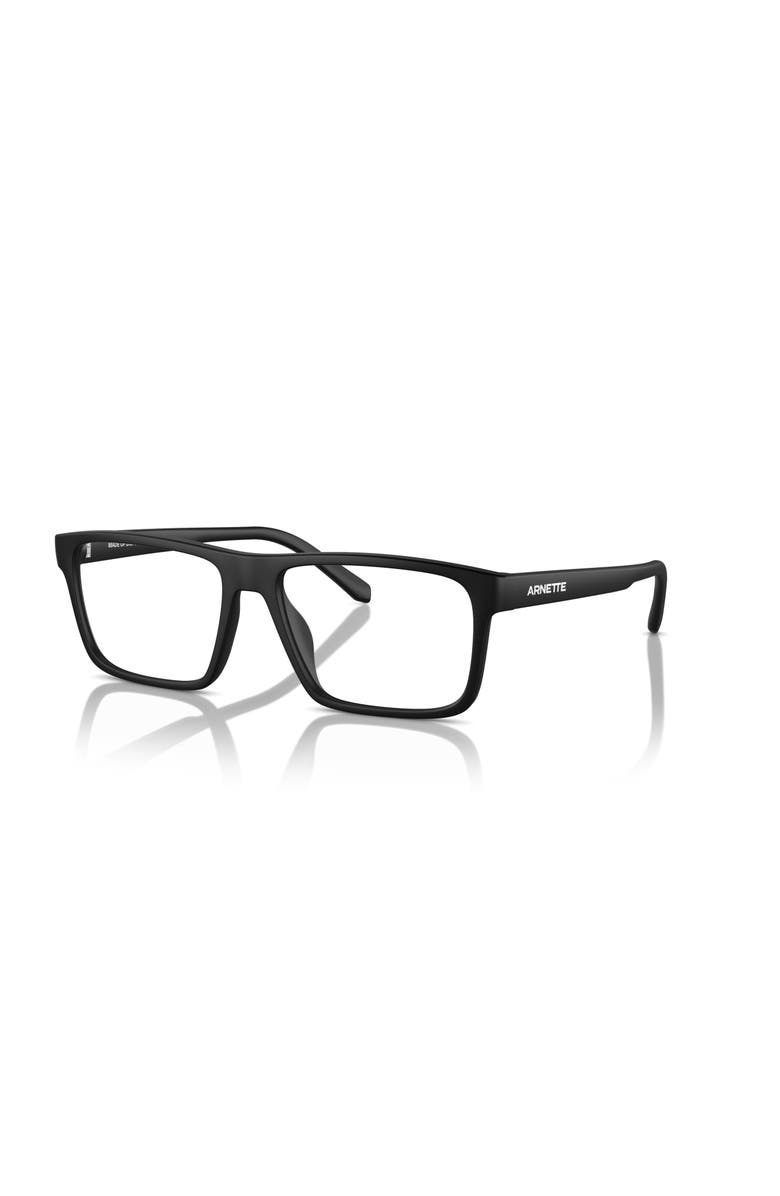 ARNETTE 55mm Square optical glasses, Main, color, Black