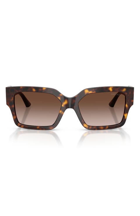 55mm Rectangular Sunglasses