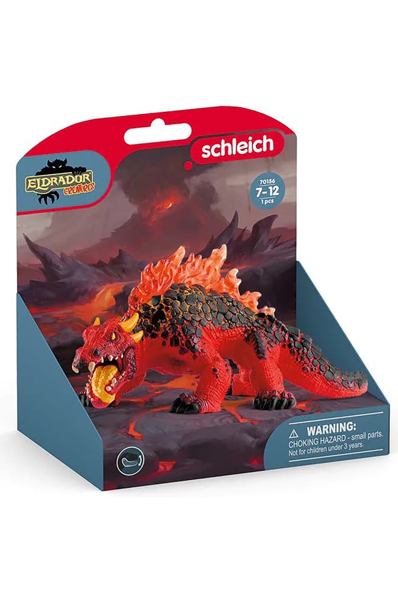 Eldrador Creatures Magma Lizard Fantasy Action Figure, Alternate, color, Multicolored